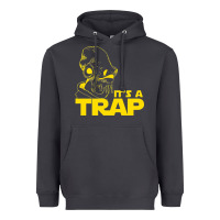 Smoke it's a trap Heavyweight Hoodie - linhVisuals