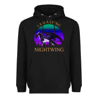 Black wings of fire i am a lying nightwing vintage Heavyweight Hoodie - linhVisuals