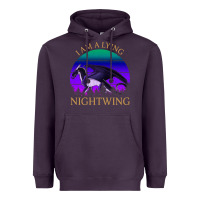 Plum wings of fire i am a lying nightwing vintage Heavyweight Hoodie - linhVisuals
