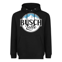Black premium busch Heavyweight Hoodie - linhVisuals