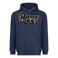 Navy rams Heavyweight Hoodie - linhVisuals