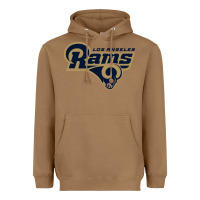 Toasted Coconut rams Heavyweight Hoodie - linhVisuals