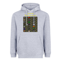 Heather Grey runescape game Heavyweight Hoodie - linhVisuals