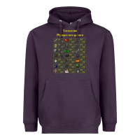 Plum runescape game Heavyweight Hoodie - linhVisuals