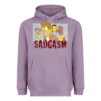 Lavender sadgasm Heavyweight Hoodie - linhVisuals
