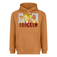 Meerkat sadgasm Heavyweight Hoodie - linhVisuals