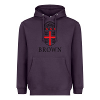 Plum brown university Heavyweight Hoodie - linhVisuals