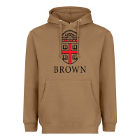 Toasted Coconut brown university Heavyweight Hoodie - linhVisuals