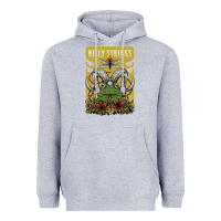 Heather Grey billy strings poster Heavyweight Hoodie - linhVisuals