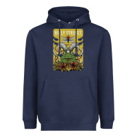 Navy billy strings poster Heavyweight Hoodie - linhVisuals