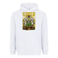 White billy strings poster Heavyweight Hoodie - linhVisuals