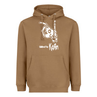 Toasted Coconut k o r n classic Heavyweight Hoodie - linhVisuals