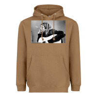 Toasted Coconut kurt smoking Heavyweight Hoodie - linhVisuals