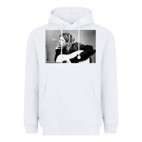 White kurt smoking Heavyweight Hoodie - linhVisuals