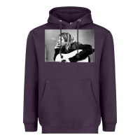 Plum kurt smoking Heavyweight Hoodie - linhVisuals