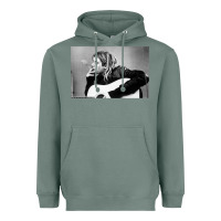 Sage kurt smoking Heavyweight Hoodie - linhVisuals