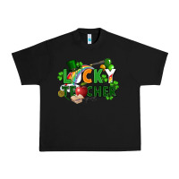 Black lucky teacher St. Patricks Day Urban Heavy Tee - FaDigitalArtStudio