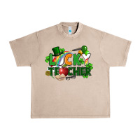 French Oak lucky teacher St. Patricks Day Urban Heavy Tee - FaDigitalArtStudio