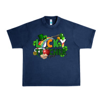 Navy lucky teacher St. Patricks Day Urban Heavy Tee - FaDigitalArtStudio
