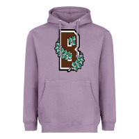 Lavender brown university Heavyweight Hoodie - linhVisuals