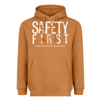 Meerkat safety first science teacher Heavyweight Hoodie - linhVisuals