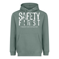 Sage safety first science teacher Heavyweight Hoodie - linhVisuals
