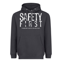 Safety First Science Teacher Heavyweight Hoodie | Teevron
