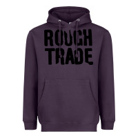 Plum Rough Trade Heavyweight Hoodie - linhVisuals