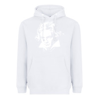 White beethoven Heavyweight Hoodie - linhVisuals