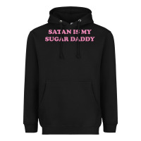 Black satan is my sugar daddy Heavyweight Hoodie - linhVisuals