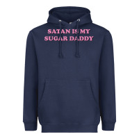 Navy satan is my sugar daddy Heavyweight Hoodie - linhVisuals