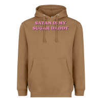 Toasted Coconut satan is my sugar daddy Heavyweight Hoodie - linhVisuals