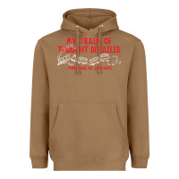 Toasted Coconut my train of thought derailed Heavyweight Hoodie - linhVisuals