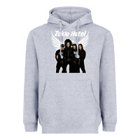 Heather Grey Tökiö Hötél Pesonnel Heavyweight Hoodie - linhVisuals