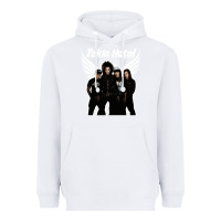 White Tökiö Hötél Pesonnel Heavyweight Hoodie - linhVisuals