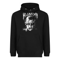 Black black metal pinhead Heavyweight Hoodie - linhVisuals