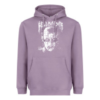 Lavender black metal pinhead Heavyweight Hoodie - linhVisuals