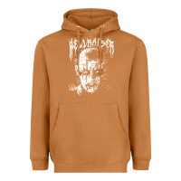 Meerkat black metal pinhead Heavyweight Hoodie - linhVisuals