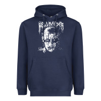Black Metal Pinhead Heavyweight Hoodie | Teevron