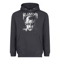 Smoke black metal pinhead Heavyweight Hoodie - linhVisuals