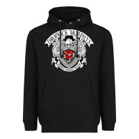 Black dropkick murphy's 2 Heavyweight Hoodie - linhVisuals