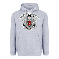 Heather Grey dropkick murphy's 2 Heavyweight Hoodie - linhVisuals