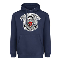 Navy dropkick murphy's 2 Heavyweight Hoodie - linhVisuals