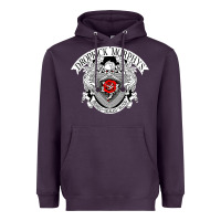 Plum dropkick murphy's 2 Heavyweight Hoodie - linhVisuals