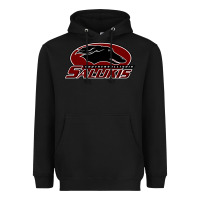 Black salukis Heavyweight Hoodie - linhVisuals