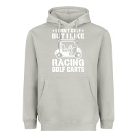 Moon Dust i don't golf but i like racing golf carts Heavyweight Hoodie - linhVisuals