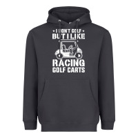Smoke i don't golf but i like racing golf carts Heavyweight Hoodie - linhVisuals