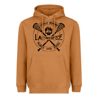 Lacrosse Legally Beating People With Sticks Heavyweight Hoodie | Teevron
