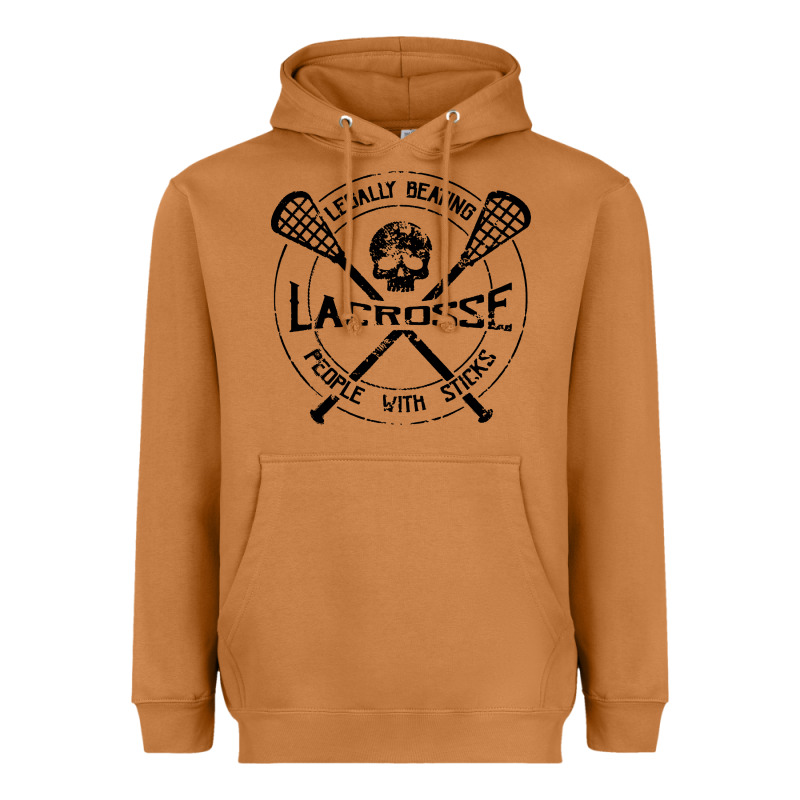 Lacrosse Legally Beating People With Sticks Heavyweight Hoodie by linhVisuals | Teevron