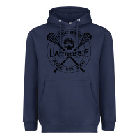 Navy lacrosse legally beating people with sticks Heavyweight Hoodie - linhVisuals